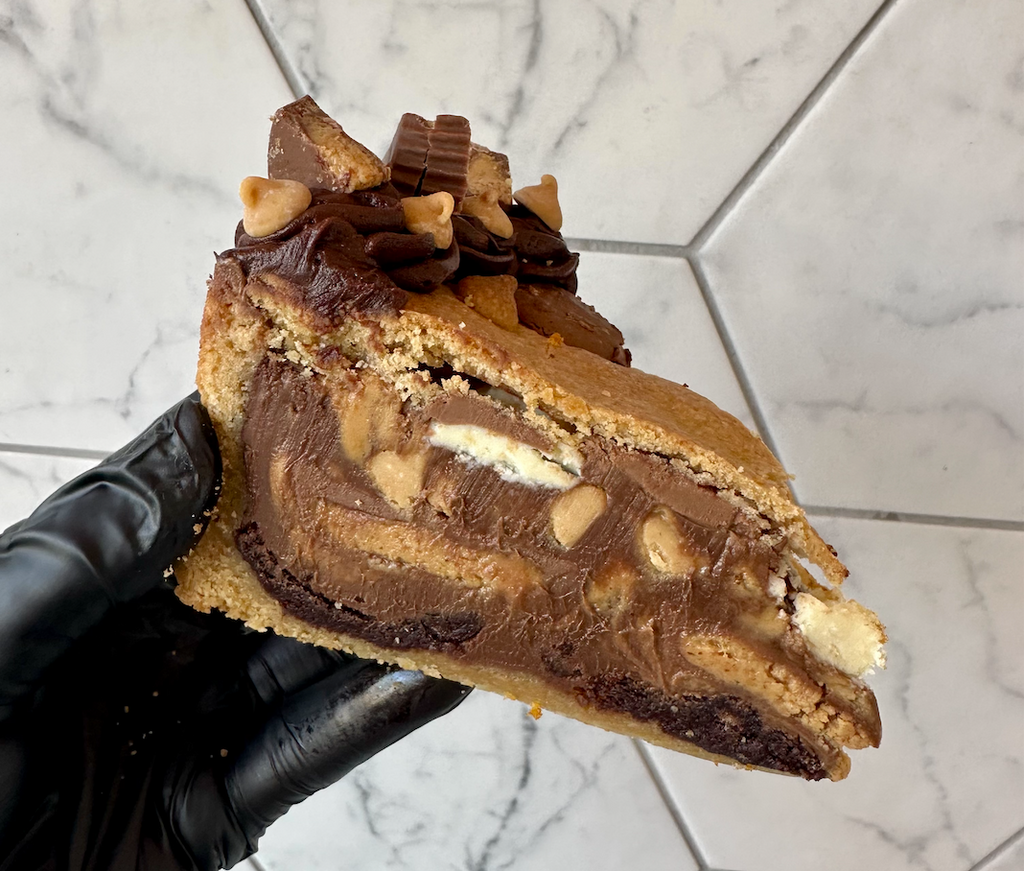 Peanut Butter & Resse's Cup Pie