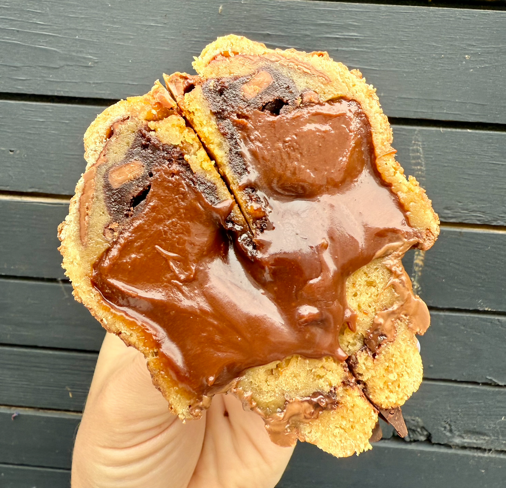 Caramel Fudge Brookie