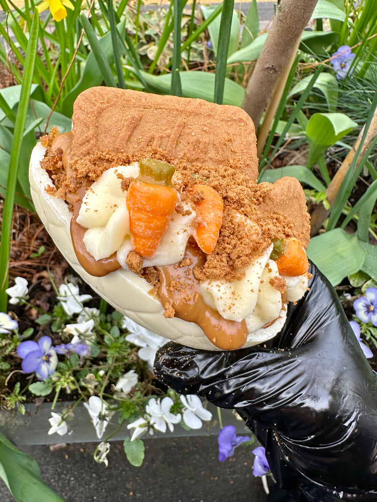 Carrot Cake, Biscoff & White Choc Eggs